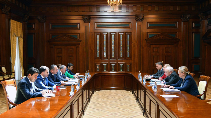 The meeting with PACE co-rapporteurs was held at the Supreme Court