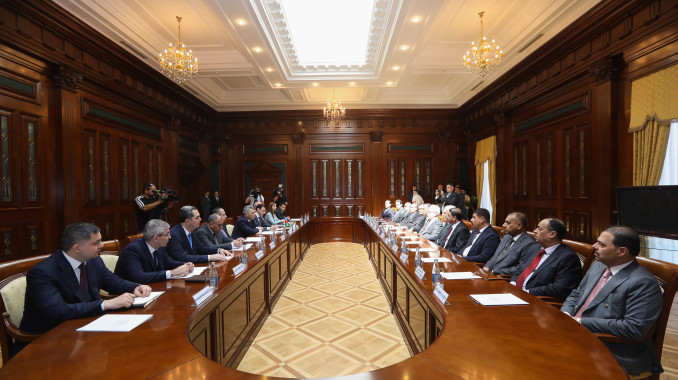 Meeting with the delegation of the Republic of Iraq was held at the Supreme Court