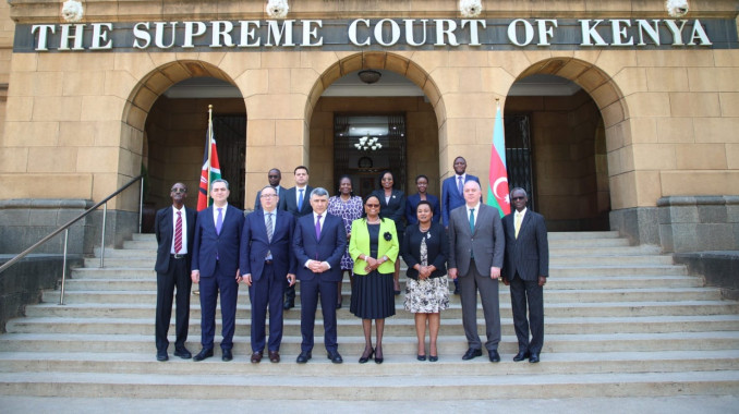 The Chief Justice of the Supreme Court Inam Karimov paid a working visit to Kenya