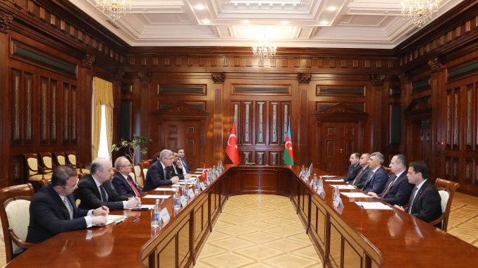 Türkiyə Ali Məhkəməsinin Baş prokuroru Muhsin Şentürkün rəhbərlik etdiyi nümayəndə heyəti ilə görüş keçirilib
