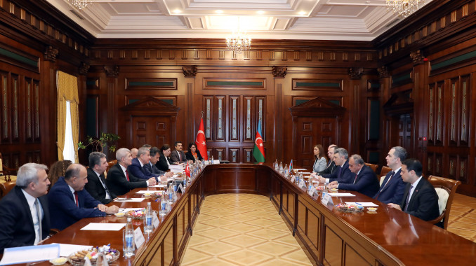 Türkiyə Respublikası Ali Məhkəməsinin nümayəndə heyəti ilə görüş keçirilib