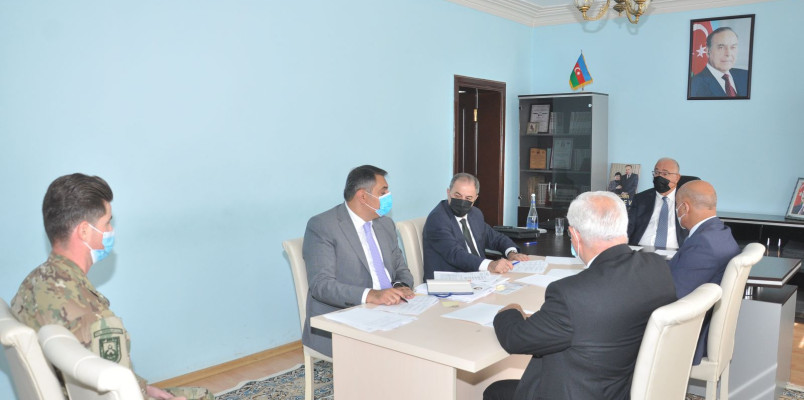 The President of the Supreme Court received the residents in the Sabirabad district