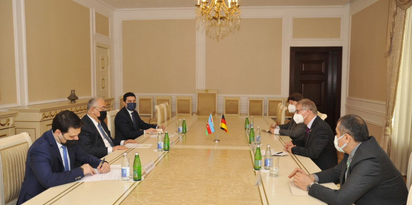The President of the Supreme Court met with the Ambassador of the Federal Republic of Germany to Azerbaijan
