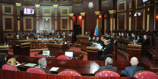 Delegation Headed by the Vice-Chairman of the Vietnamese National Assembly Uong Chu Lu Met with the President of the Supreme Court Ramiz Rzayev.