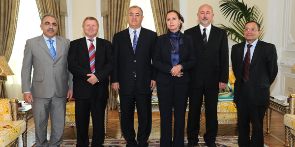 The President of  the Supreme Court of  Tataristan Republic  met with the President  of  the  Supreme  Court  of Azerbaijan.