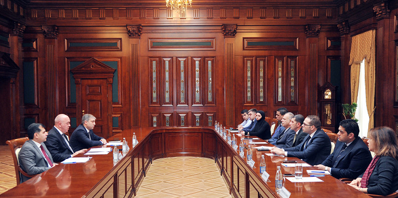 A meeting with the delegation of the Egyptian State Council was held at the Supreme Court of the Republic of Azerbaijan