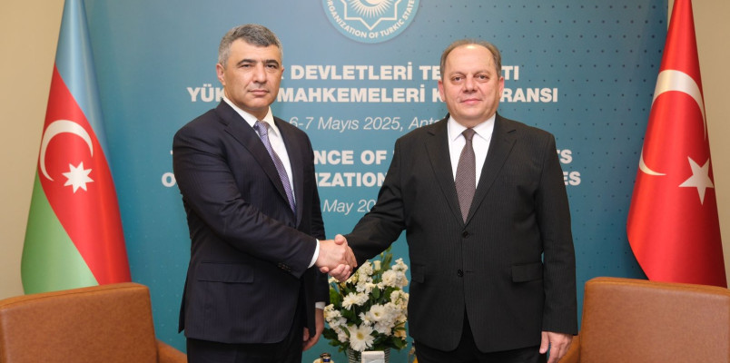 İnam Kərimov Türkiyədə Türk Dövlətləri Ali Məhkəmələrinin Konfransında iştirak edib