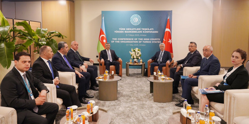 İnam Kərimov Türkiyədə Türk Dövlətləri Ali Məhkəmələrinin Konfransında iştirak edib