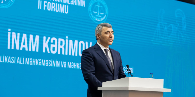 Bakıda Azərbaycan Hakimlərinin II Forumunun açılış mərasimi keçirilib