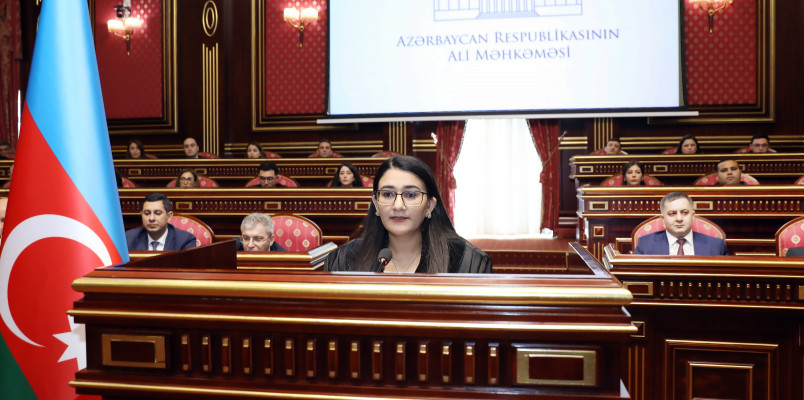 Yeni təyin olunmuş hakimlər Ali Məhkəmədə and içiblər
