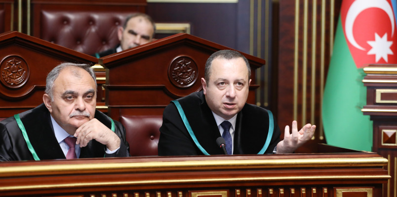 Ali Məhkəmə Plenumunun növbəti iclası keçirilib