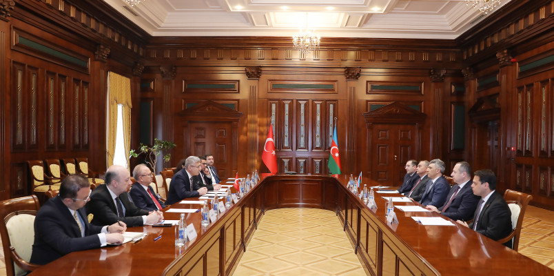 Türkiyə Ali Məhkəməsinin Baş prokuroru Muhsin Şentürkün rəhbərlik etdiyi nümayəndə heyəti ilə görüş keçirilib