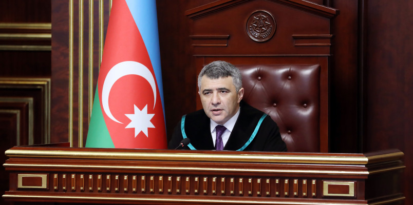 Ali Məhkəmə Plenumunun növbəti iclası keçirilib