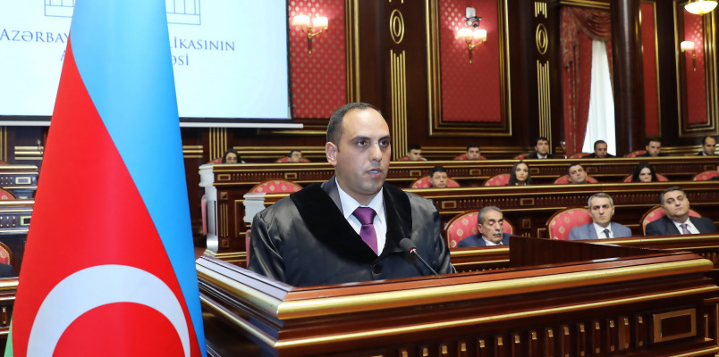 Yeni təyin olunmuş hakimlər Ali Məhkəmədə and içiblər