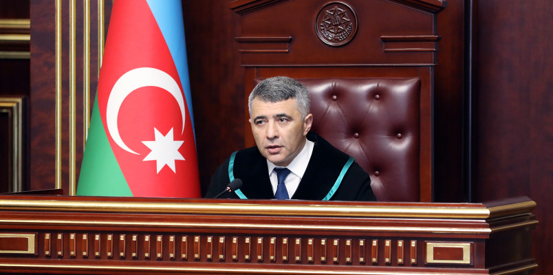 Ali Məhkəmə Plenumunun növbəti iclası keçirilib