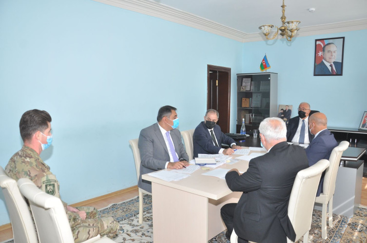 The President of the Supreme Court received the residents in the Sabirabad district