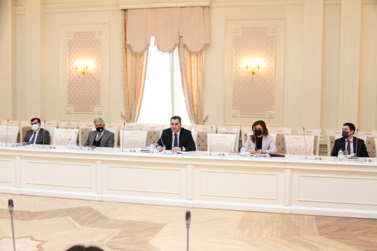 Members of the Board of the Mediation Council and relevant organizations were received at the Supreme Court of the Republic of Azerbaijan