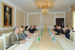 Delegation Headed by the Chairman of the Constitutional Chamber of the Supreme Court of the Kyrgyz Republic Visited the Supreme Court