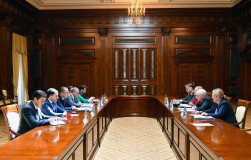 The meeting with PACE co-rapporteurs was held at the Supreme Court