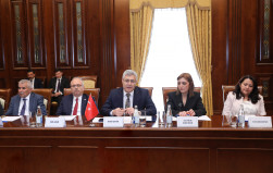 Türkiyə Ali Məhkəməsinin Baş prokuroru Muhsin Şentürkün rəhbərlik etdiyi nümayəndə heyəti ilə görüş keçirilib