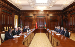 Türkiyə Ali Məhkəməsinin Baş prokuroru Muhsin Şentürkün rəhbərlik etdiyi nümayəndə heyəti ilə görüş keçirilib