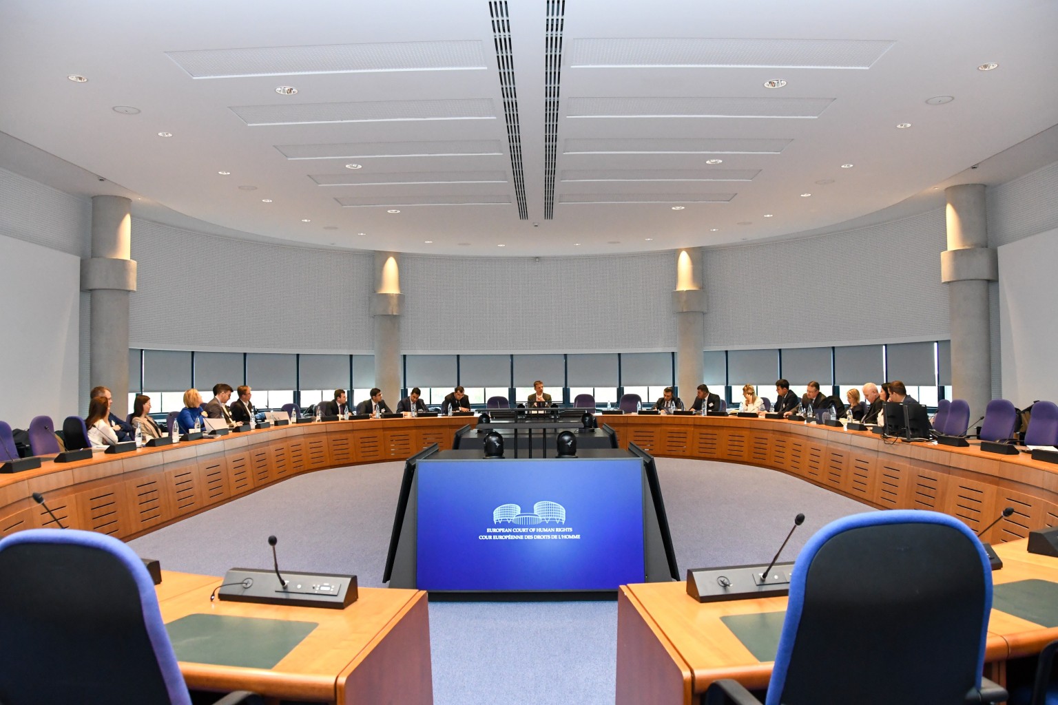 Staff members of the Supreme Court visited the European Court of Human Rights