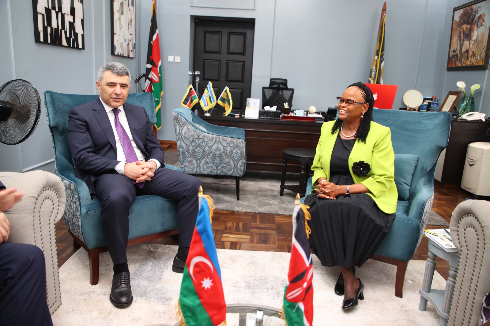 The Chief Justice of the Supreme Court Inam Karimov paid a working visit to Kenya