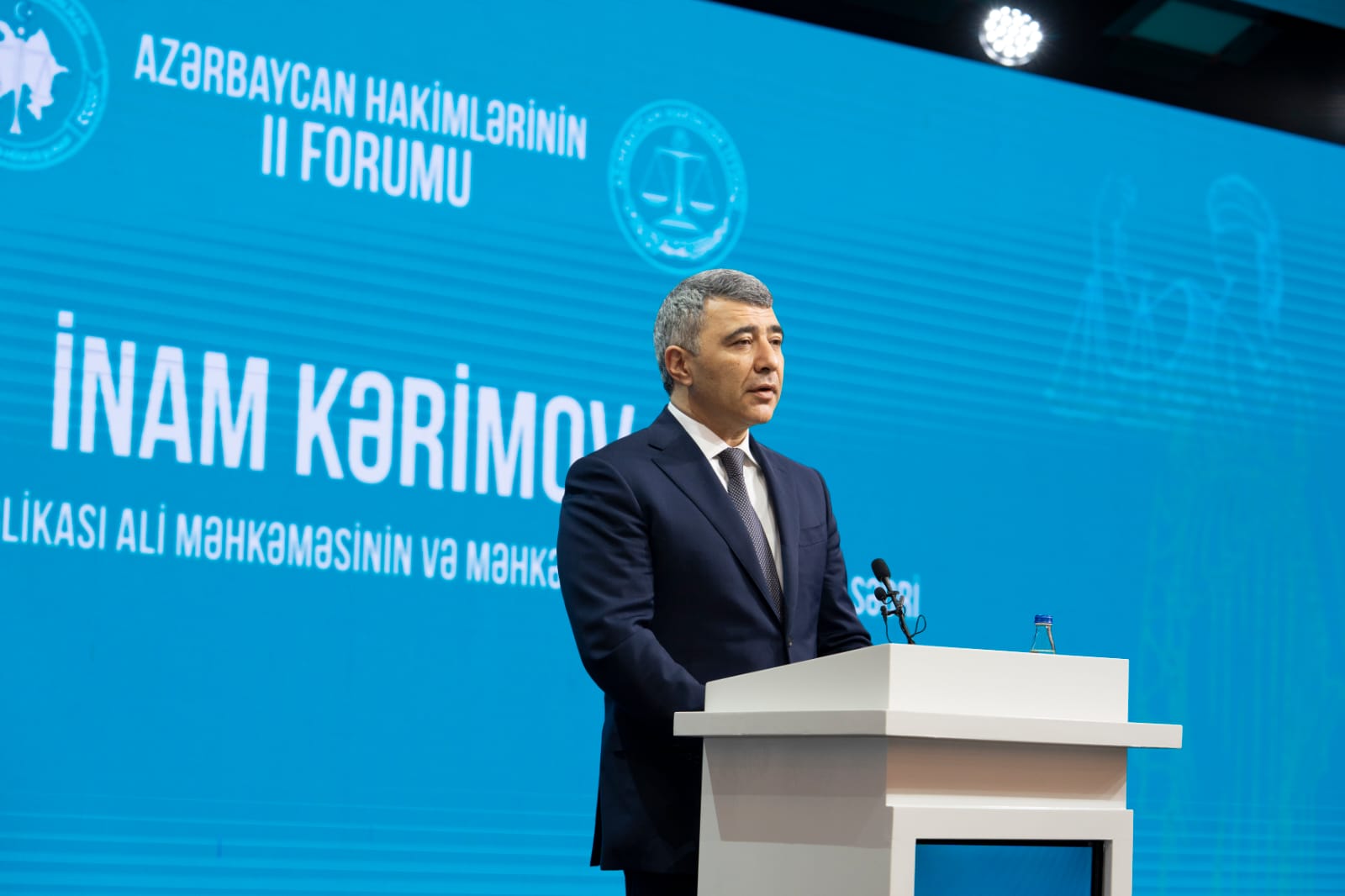 Bakıda Azərbaycan Hakimlərinin II Forumunun açılış mərasimi keçirilib