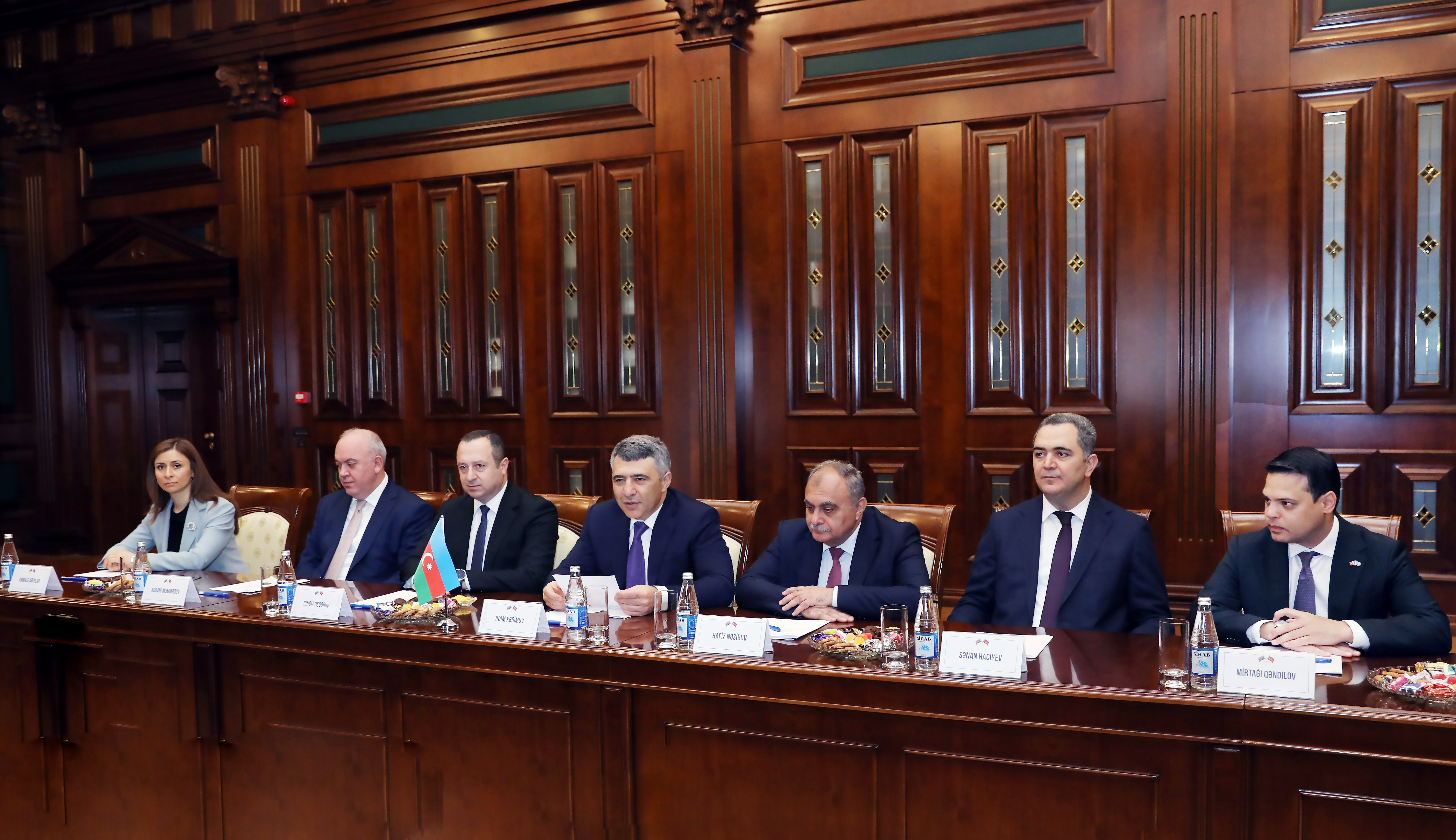 Türkiyə Respublikası Ali Məhkəməsinin nümayəndə heyəti ilə görüş keçirilib