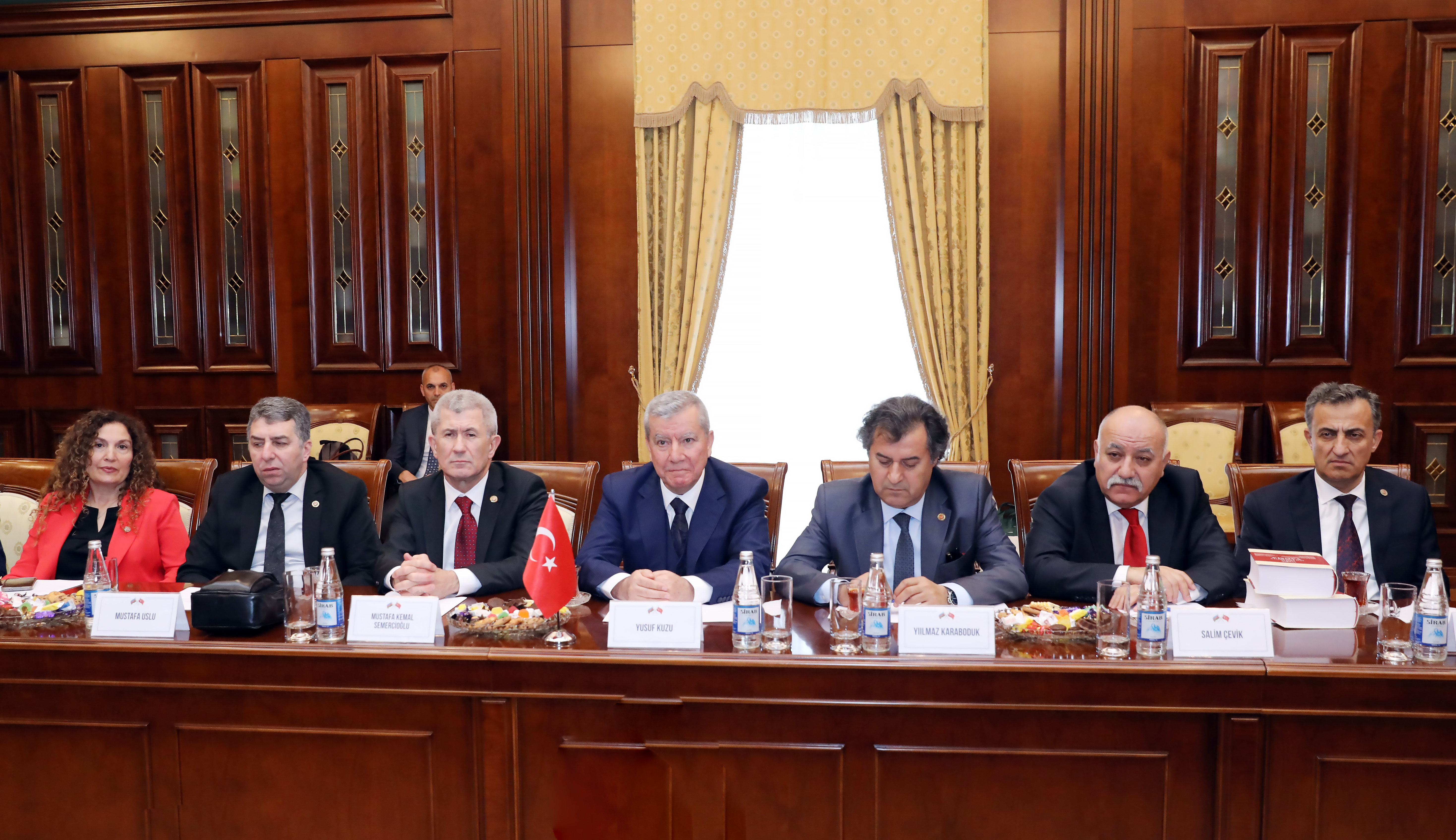 Türkiyə Respublikası Ali Məhkəməsinin nümayəndə heyəti ilə görüş keçirilib