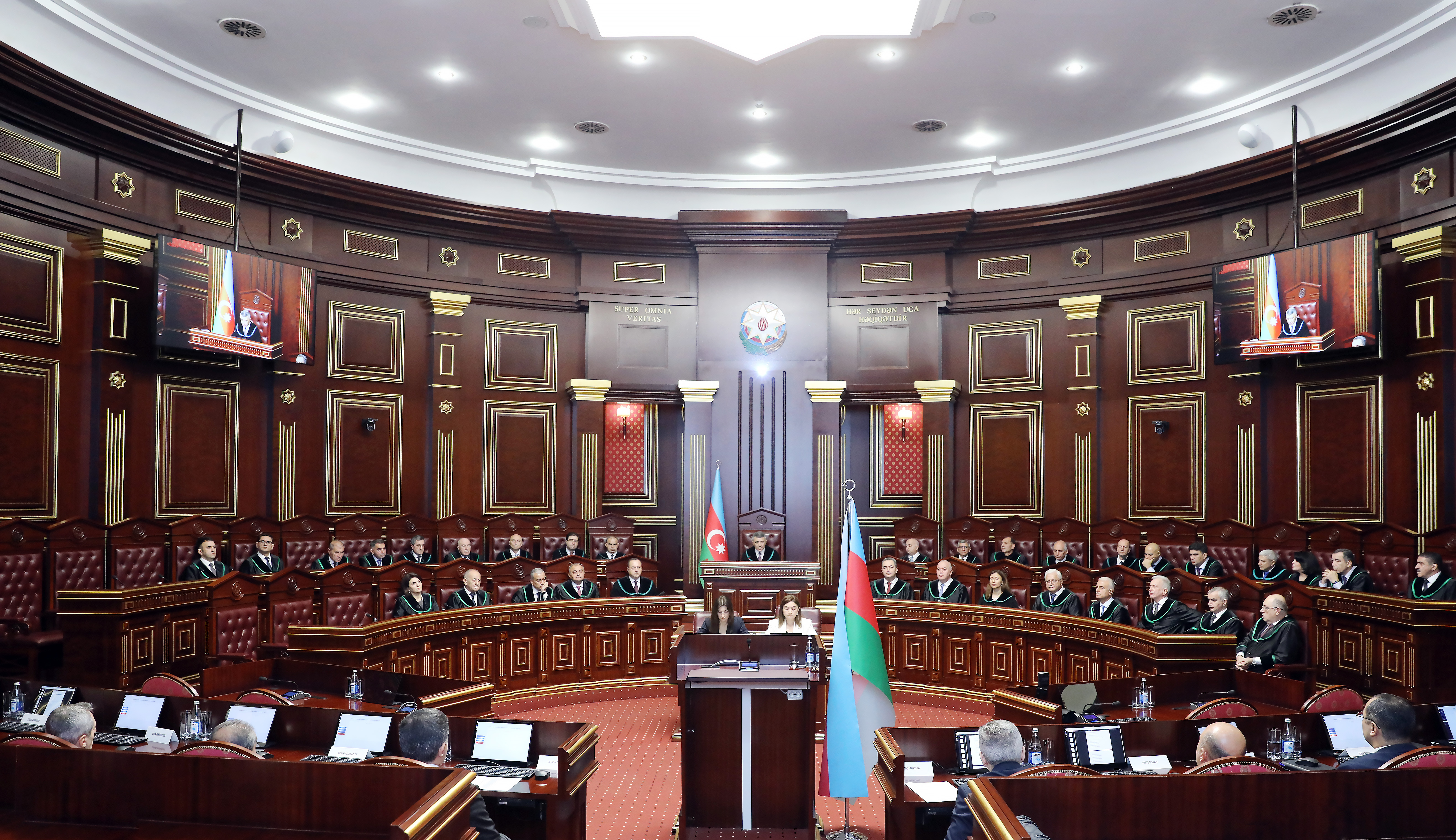 Yeni təyin olunmuş hakimlər Ali Məhkəmədə and içiblər