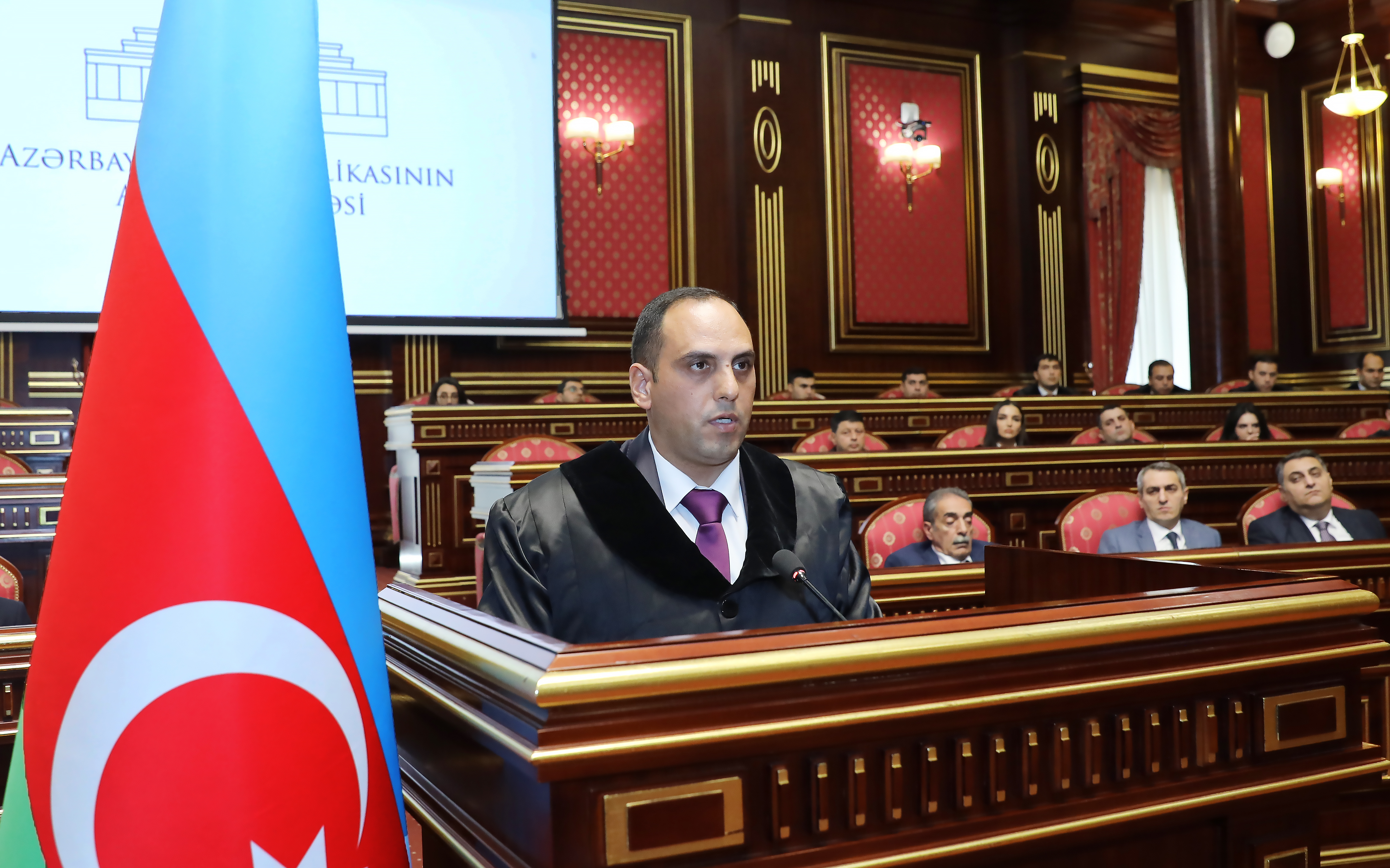 Yeni təyin olunmuş hakimlər Ali Məhkəmədə and içiblər
